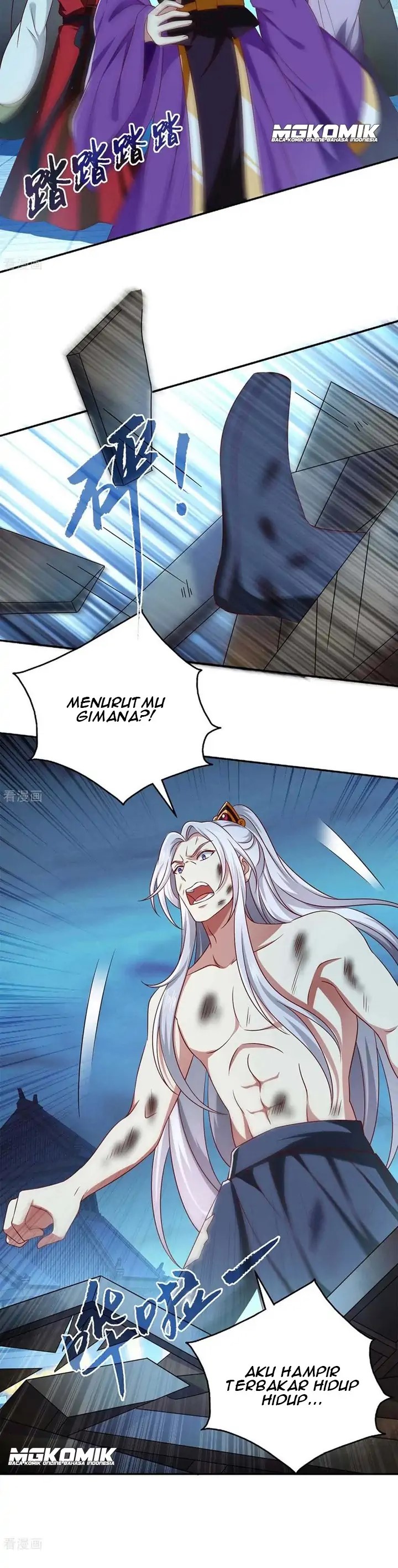 Halaman 5 dari Demon King Domination Pet Genius Meng Bao Belly Black Mother Chapter 48