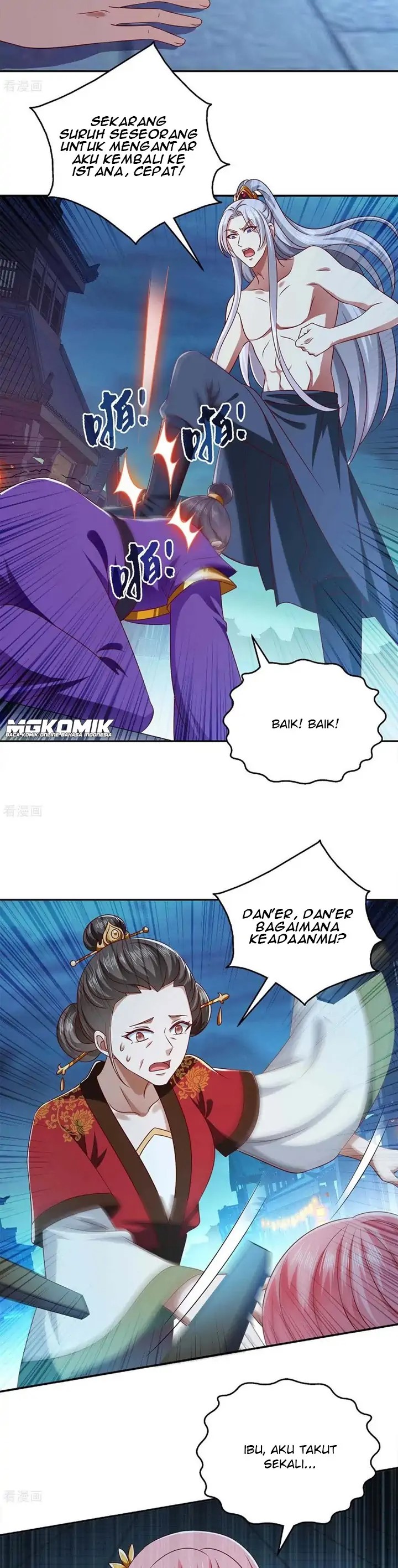 Halaman 8 dari Demon King Domination Pet Genius Meng Bao Belly Black Mother Chapter 48