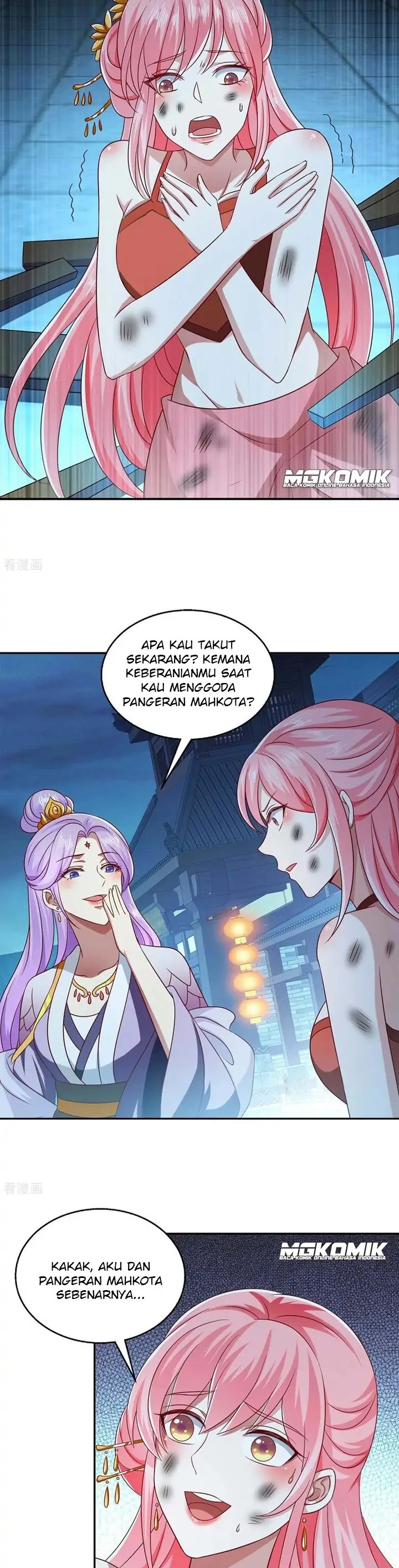 Halaman 9 dari Demon King Domination Pet Genius Meng Bao Belly Black Mother Chapter 48