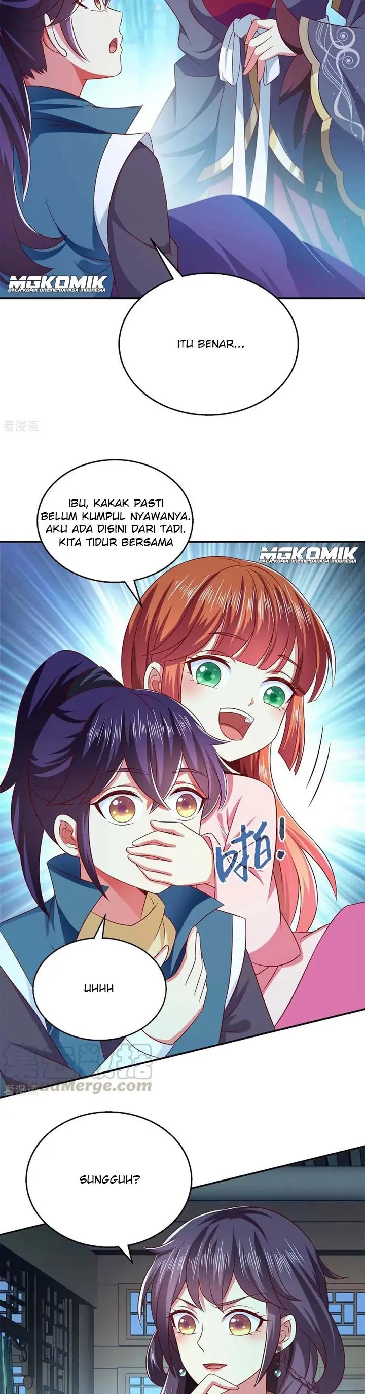 Halaman 11 dari Demon King Domination Pet Genius Meng Bao Belly Black Mother Chapter 49