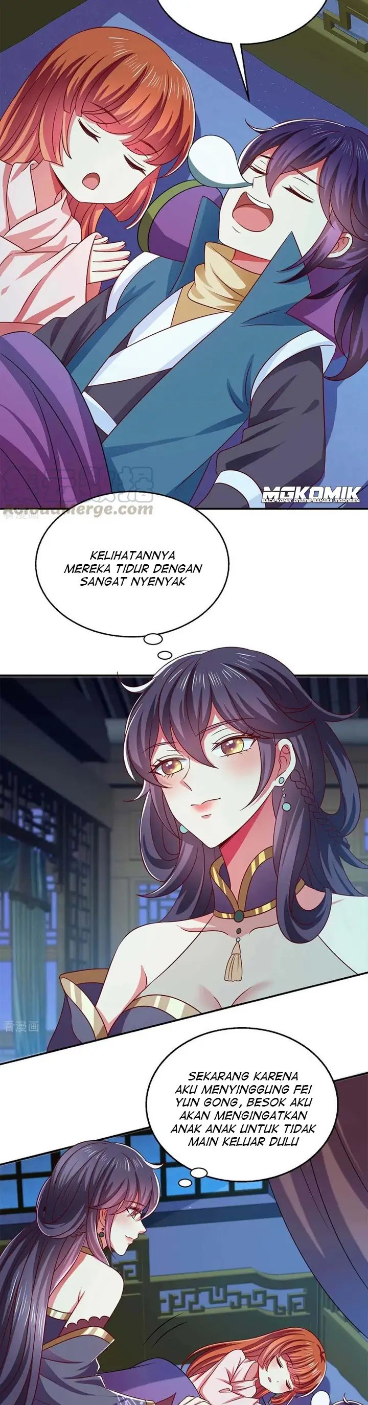 Halaman 5 dari Demon King Domination Pet Genius Meng Bao Belly Black Mother Chapter 49