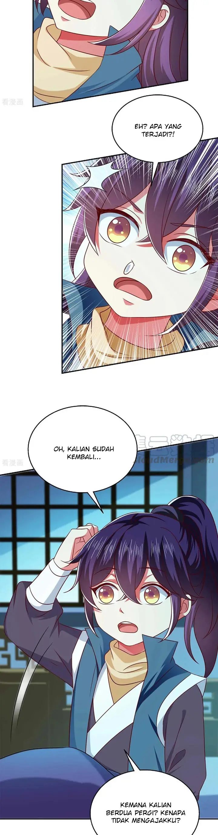 Halaman 9 dari Demon King Domination Pet Genius Meng Bao Belly Black Mother Chapter 49
