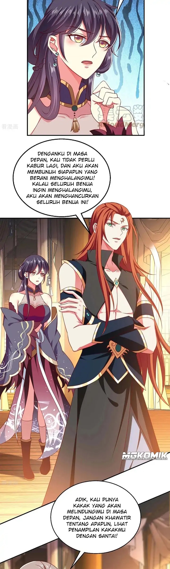 Halaman 13 dari Demon King Domination Pet Genius Meng Bao Belly Black Mother Chapter 63