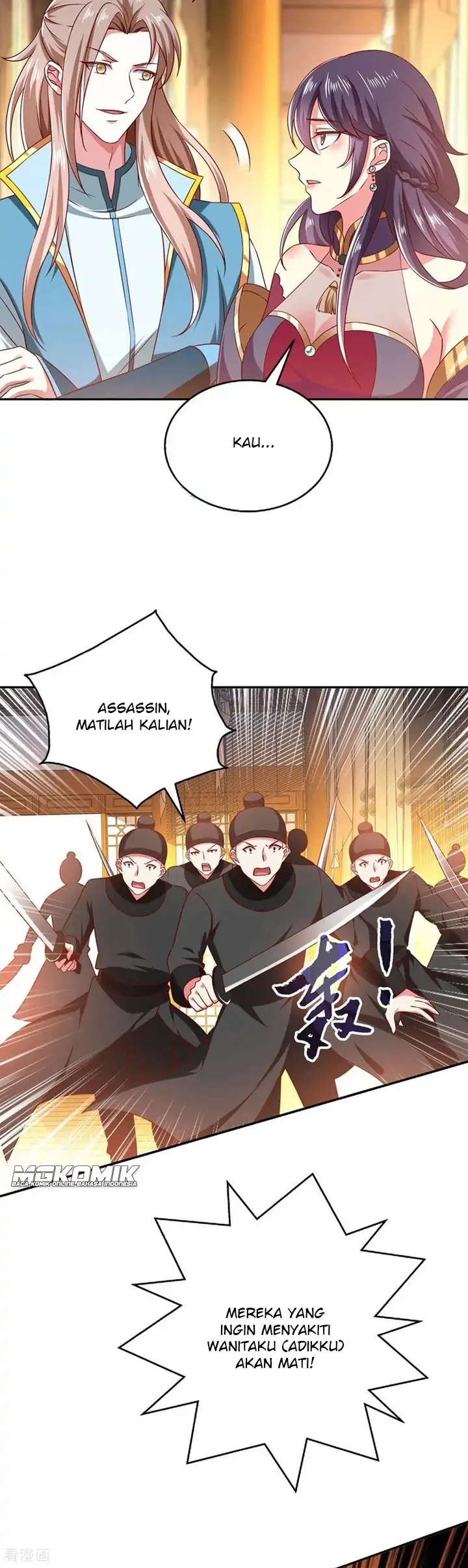Halaman 14 dari Demon King Domination Pet Genius Meng Bao Belly Black Mother Chapter 63