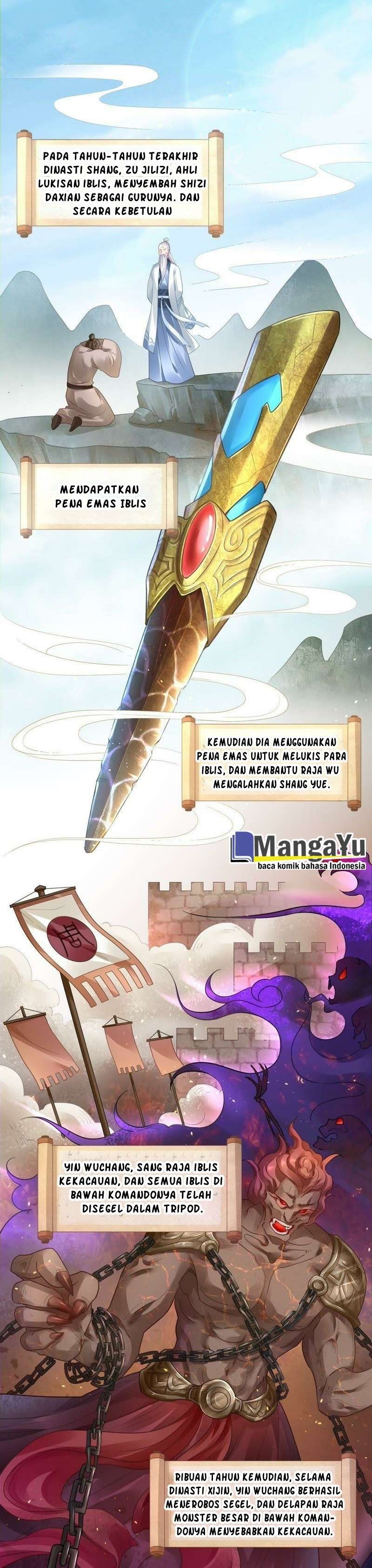 Demon Painting Master of Mountain and Sea City chapter 1 halaman 4