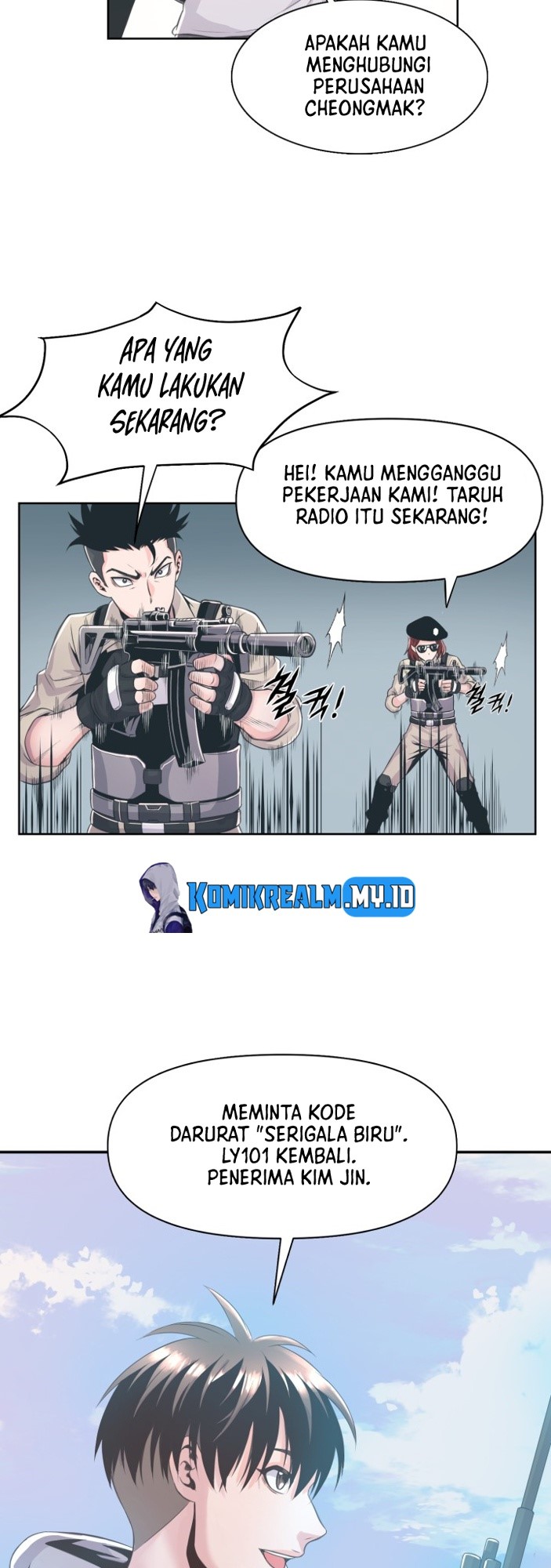 Halaman 25 dari Descent of the Predecessor Chapter 1