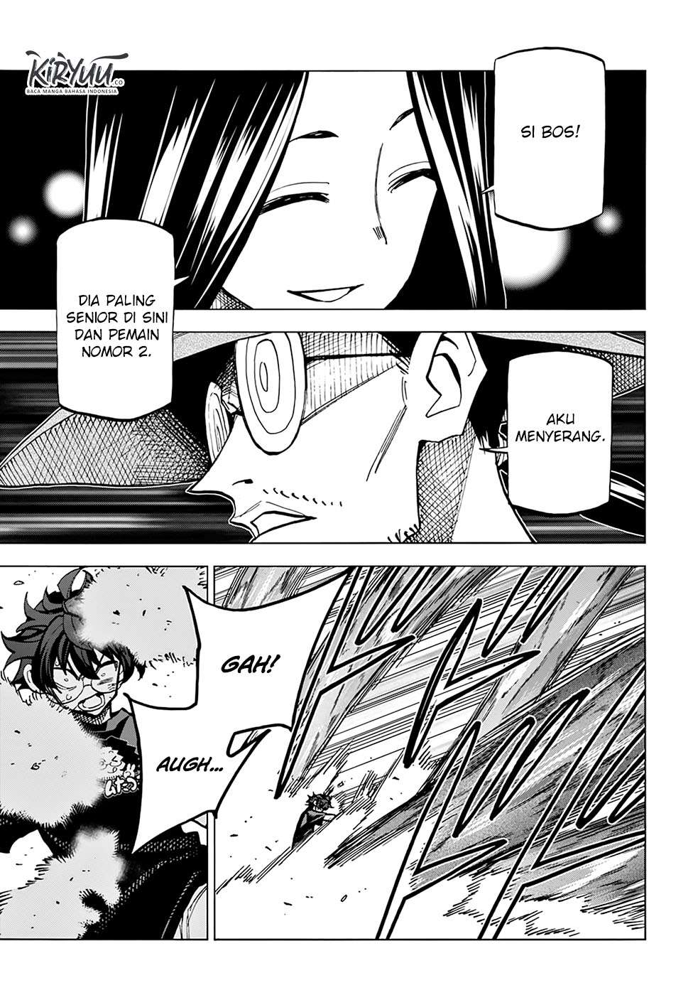 Halaman 15 dari Subete no Jinrui o Hakai Suru. Sorera wa Saisei Dekinai. Chapter 23