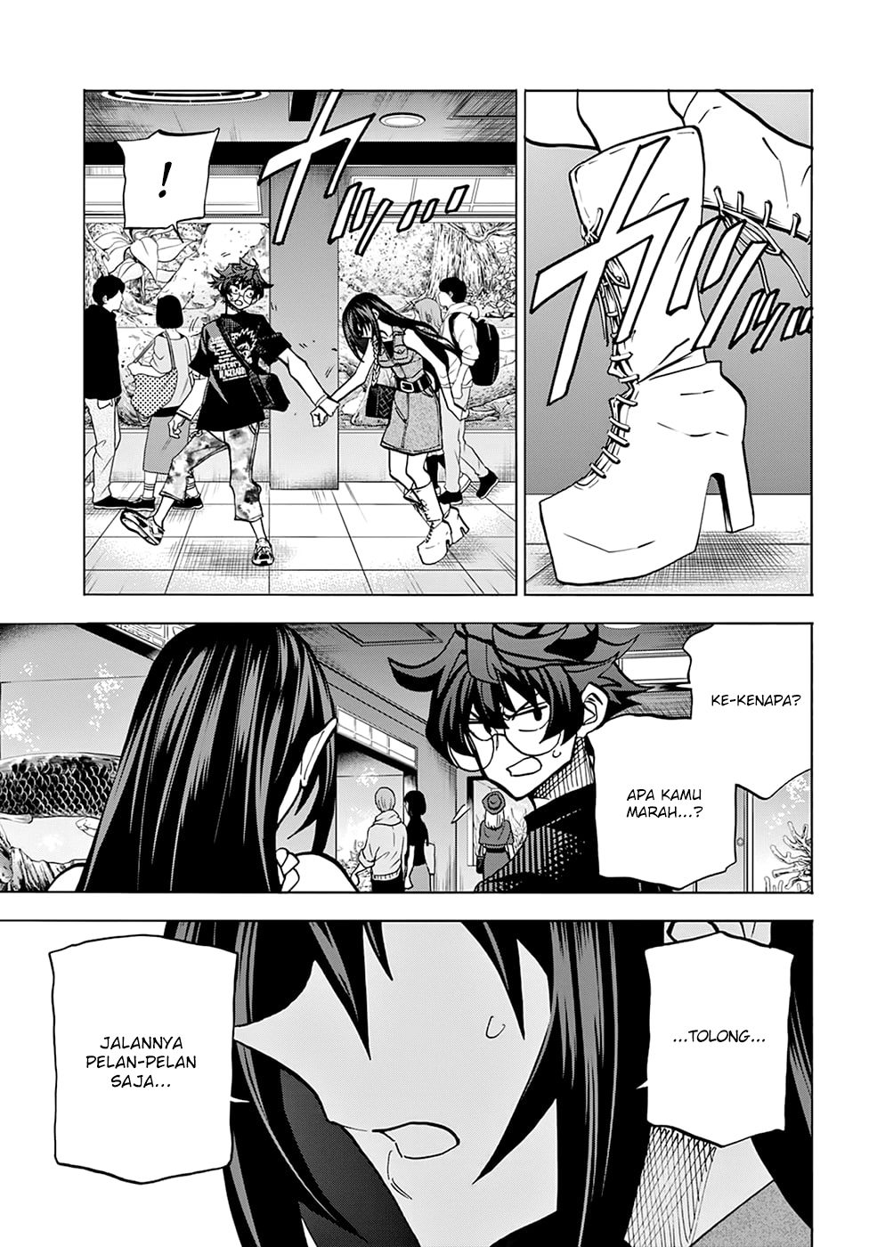 Halaman 26 dari Subete no Jinrui o Hakai Suru. Sorera wa Saisei Dekinai. Chapter 32