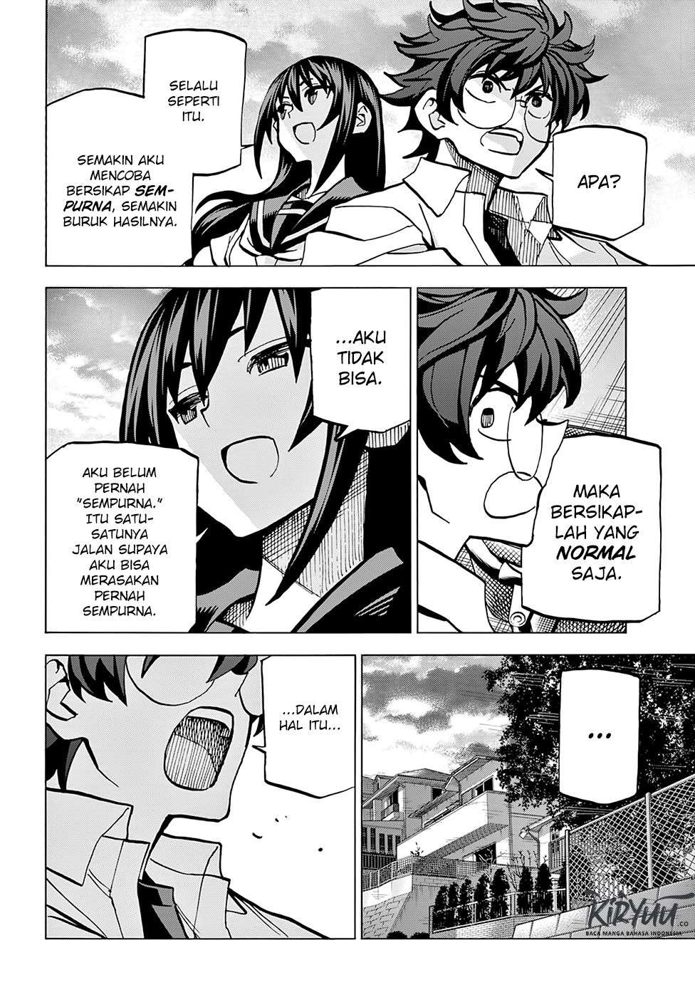 Halaman 33 dari Subete no Jinrui o Hakai Suru. Sorera wa Saisei Dekinai. Chapter 4