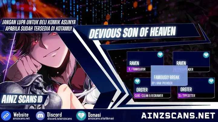 Halaman 1 dari Devious Son Of Heaven Chapter 115