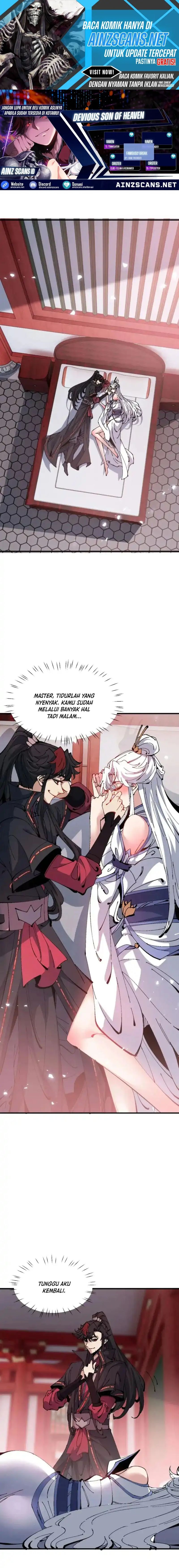 Halaman 1 dari Devious Son Of Heaven Chapter 139
