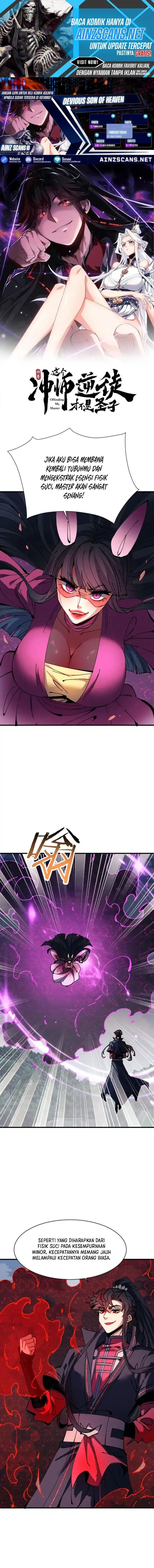 Halaman 1 dari Devious Son Of Heaven Chapter 153