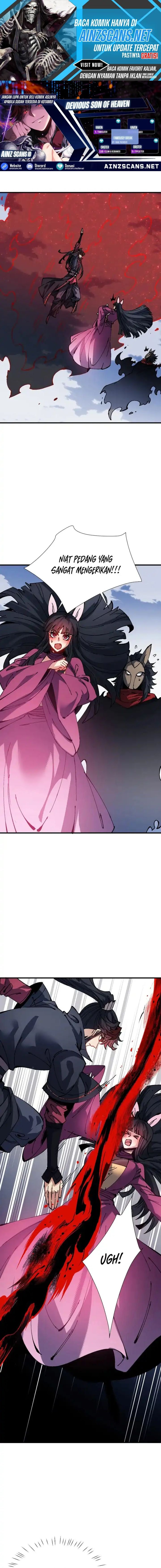 Halaman 1 dari Devious Son Of Heaven Chapter 154