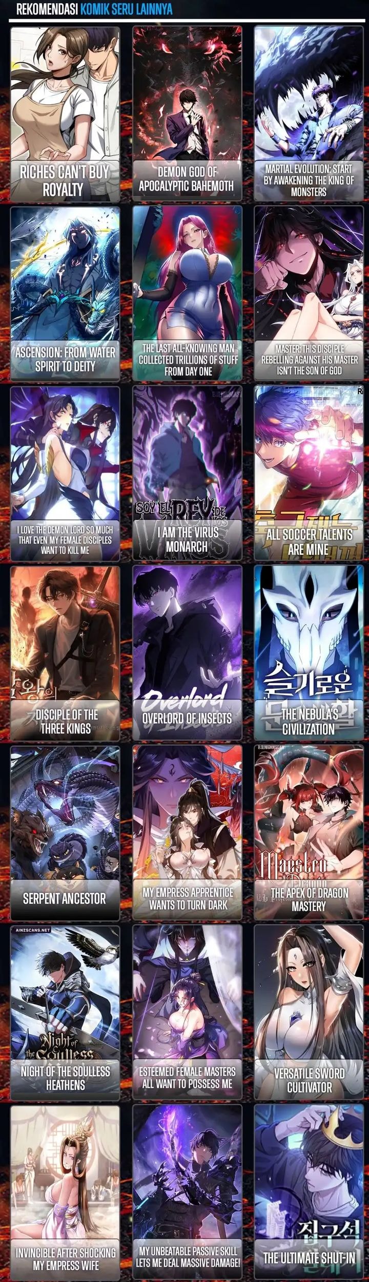 Halaman 14 dari Devious Son Of Heaven Chapter 154