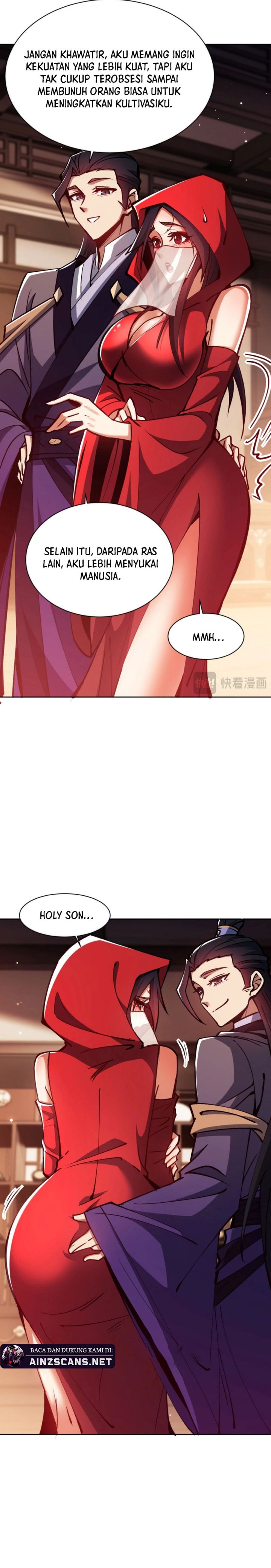Halaman 14 dari Devious Son Of Heaven Chapter 57