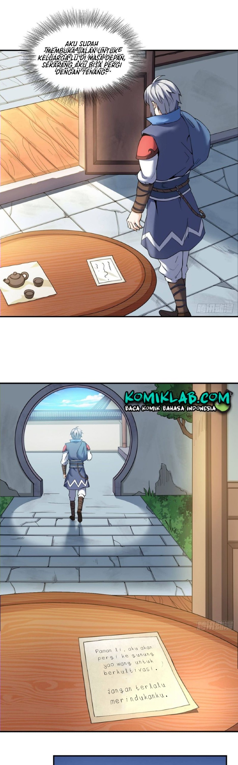 Halaman 12 dari Divine Emperor Chapter 8
