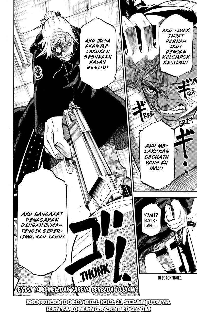 Halaman 10 dari Dolly Kill Kill Chapter 20