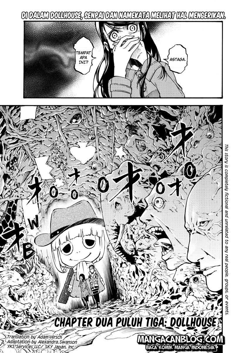 Halaman 1 dari Dolly Kill Kill Chapter 23