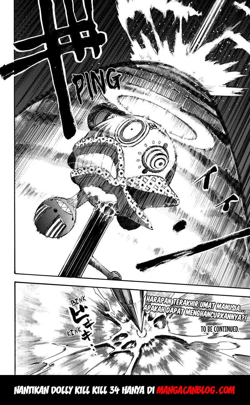 Halaman 14 dari Dolly Kill Kill Chapter 33