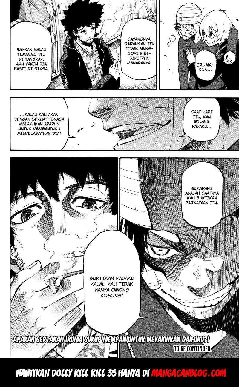Halaman 12 dari Dolly Kill Kill Chapter 34