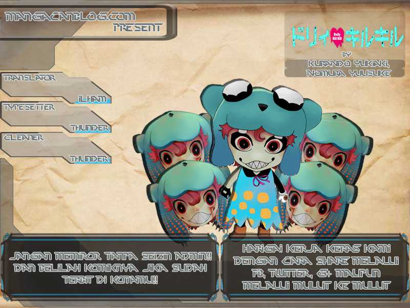Halaman 11 dari Dolly Kill Kill Chapter 9