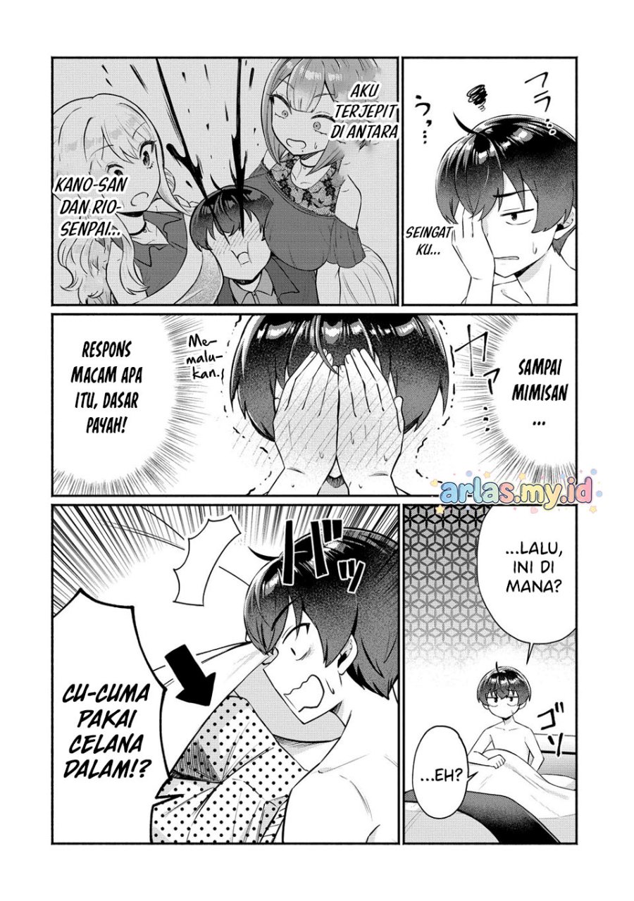 Douyara Ore wa Imadoki Gal na Toshiue Osananajimi kara Gekiomo Kanjou wo Mukerareteiru Rashii chapter 14 halaman 13
