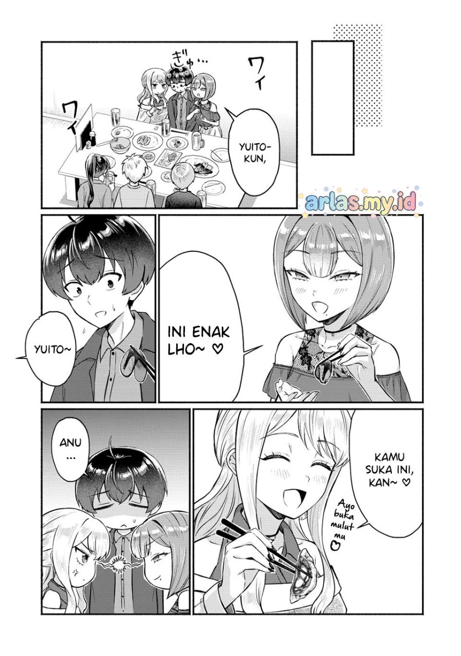 Douyara Ore wa Imadoki Gal na Toshiue Osananajimi kara Gekiomo Kanjou wo Mukerareteiru Rashii chapter 14 halaman 6