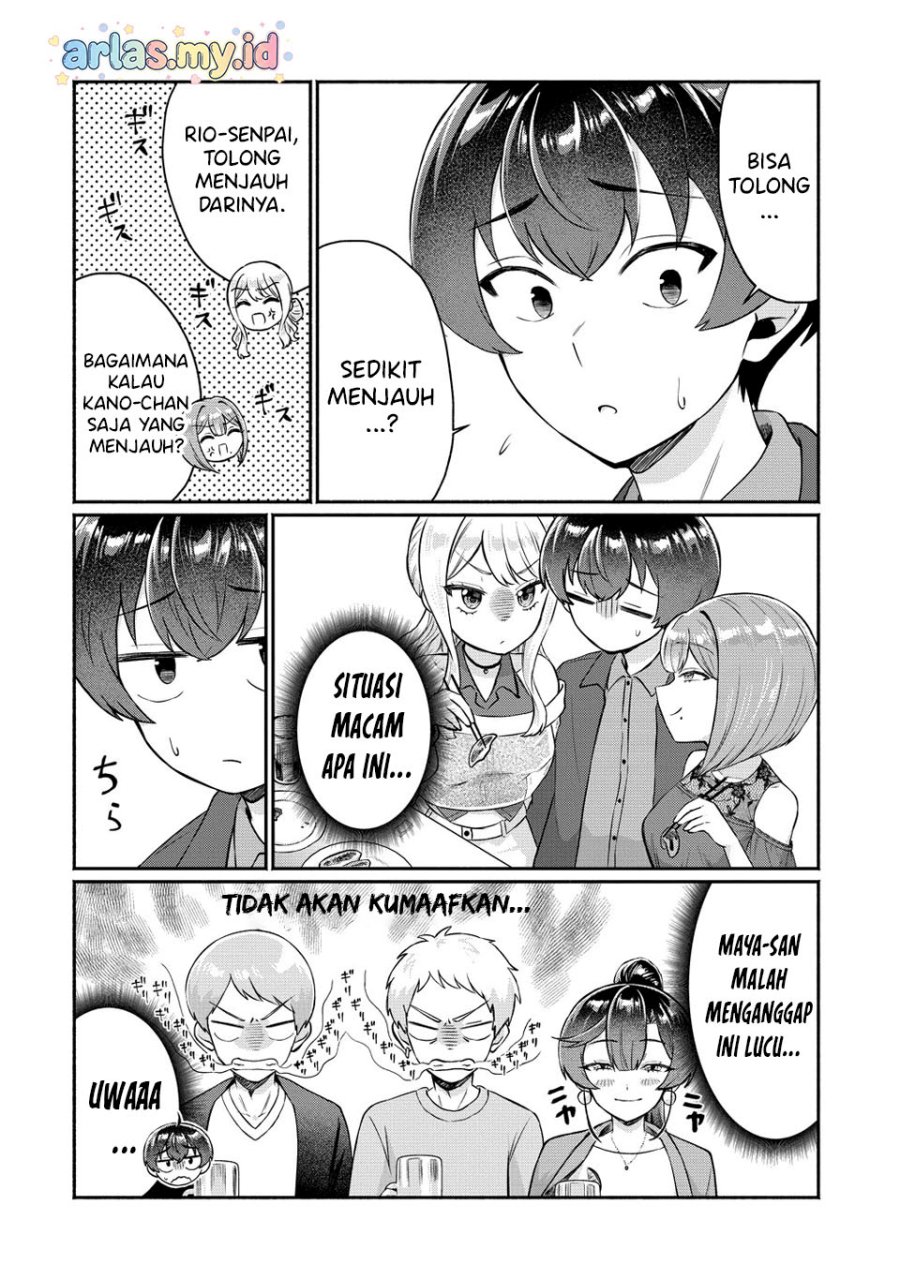 Douyara Ore wa Imadoki Gal na Toshiue Osananajimi kara Gekiomo Kanjou wo Mukerareteiru Rashii chapter 14 halaman 7