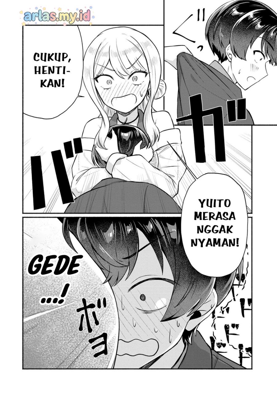Douyara Ore wa Imadoki Gal na Toshiue Osananajimi kara Gekiomo Kanjou wo Mukerareteiru Rashii chapter 14 halaman 9