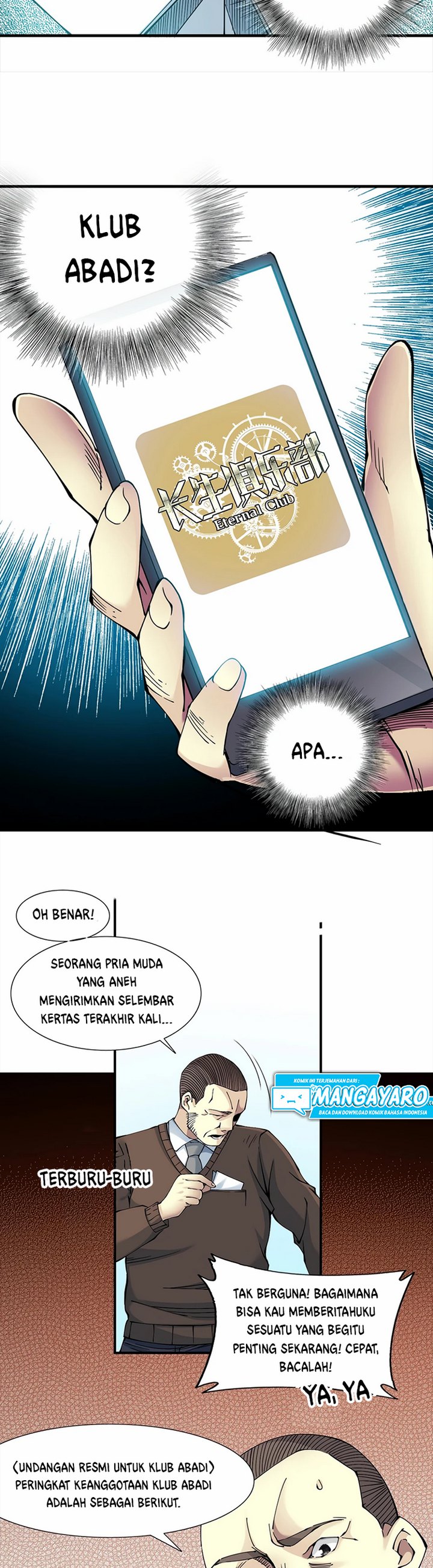 Halaman 10 dari Eternal Club Chapter 12.1