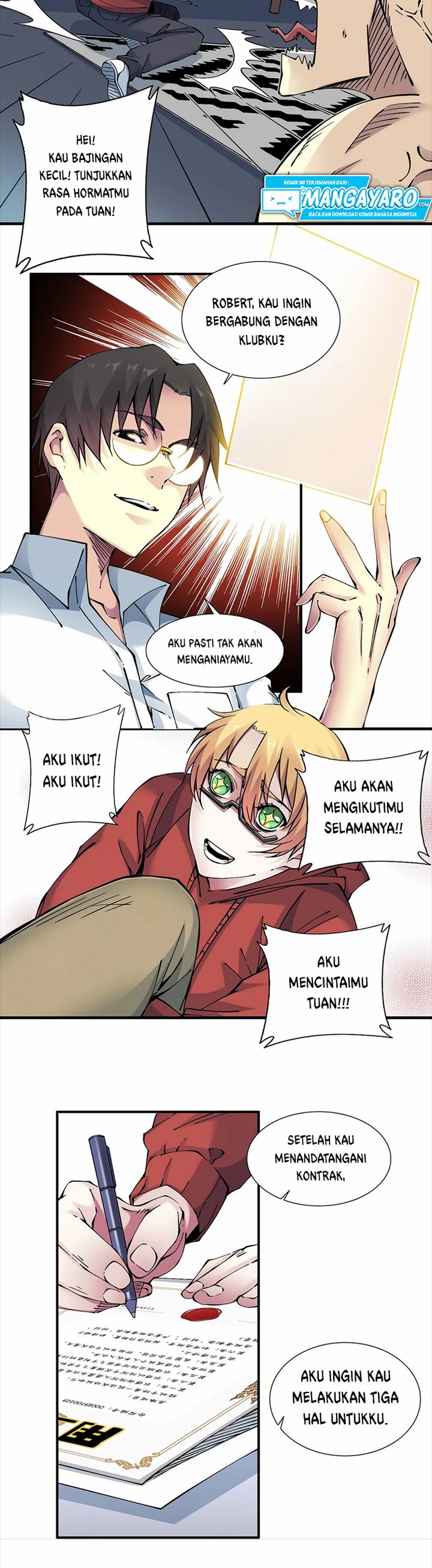 Halaman 3 dari Eternal Club Chapter 12.1