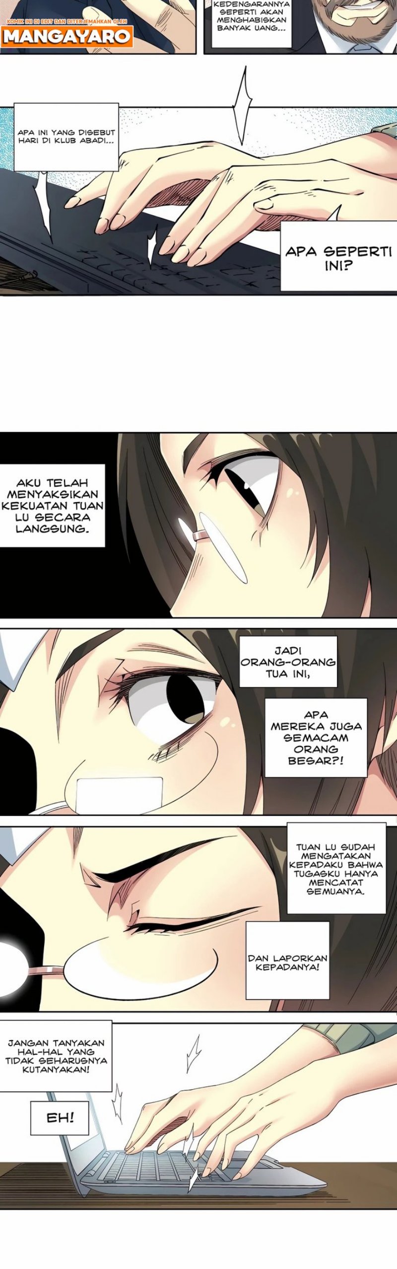 Halaman 13 dari Eternal Club Chapter 123