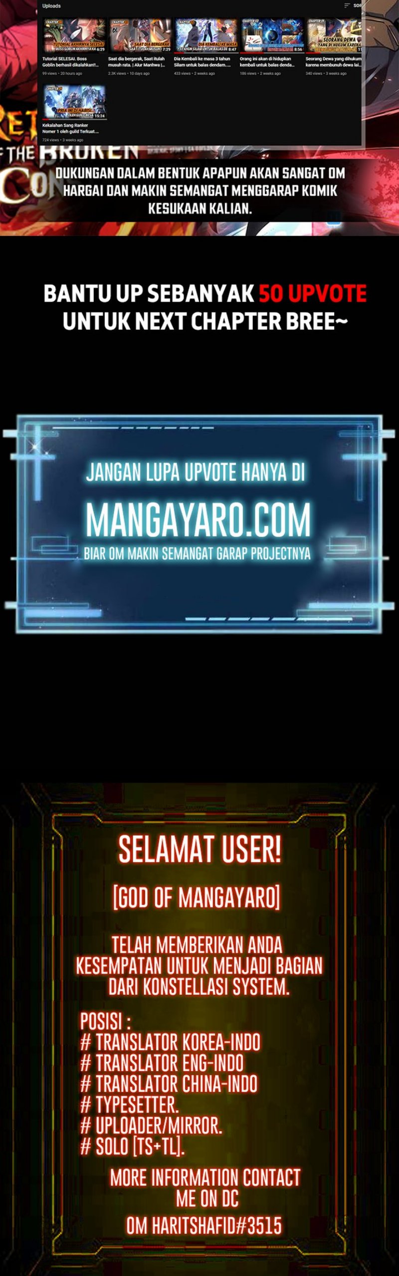 Halaman 17 dari Eternal Club Chapter 123