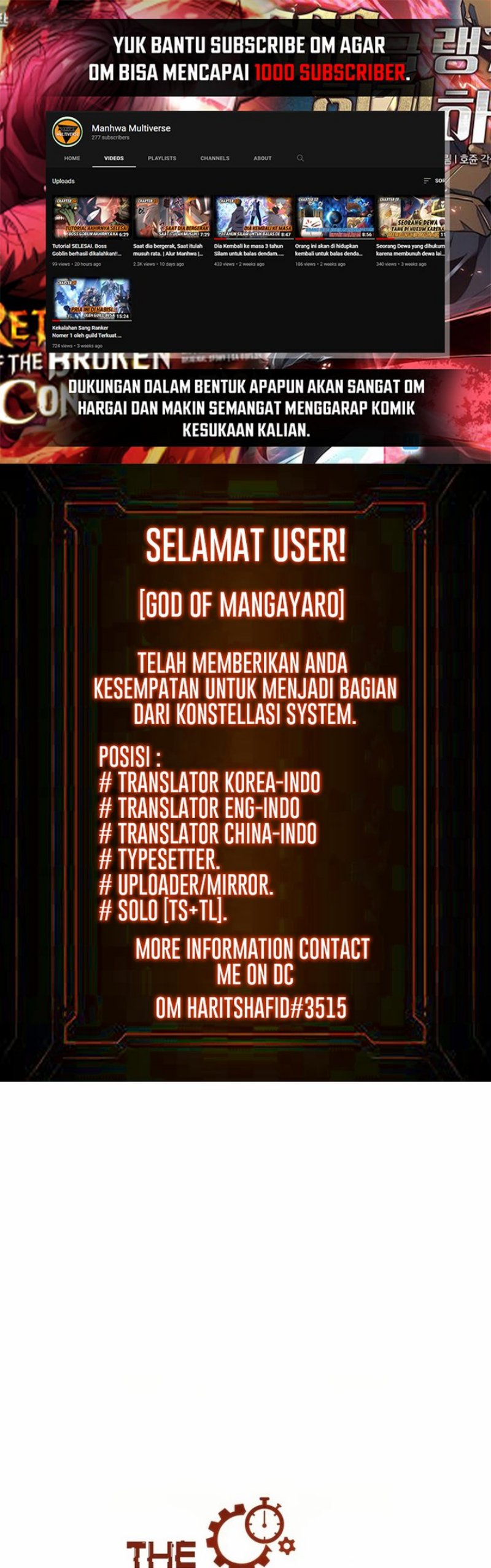 Halaman 2 dari Eternal Club Chapter 123