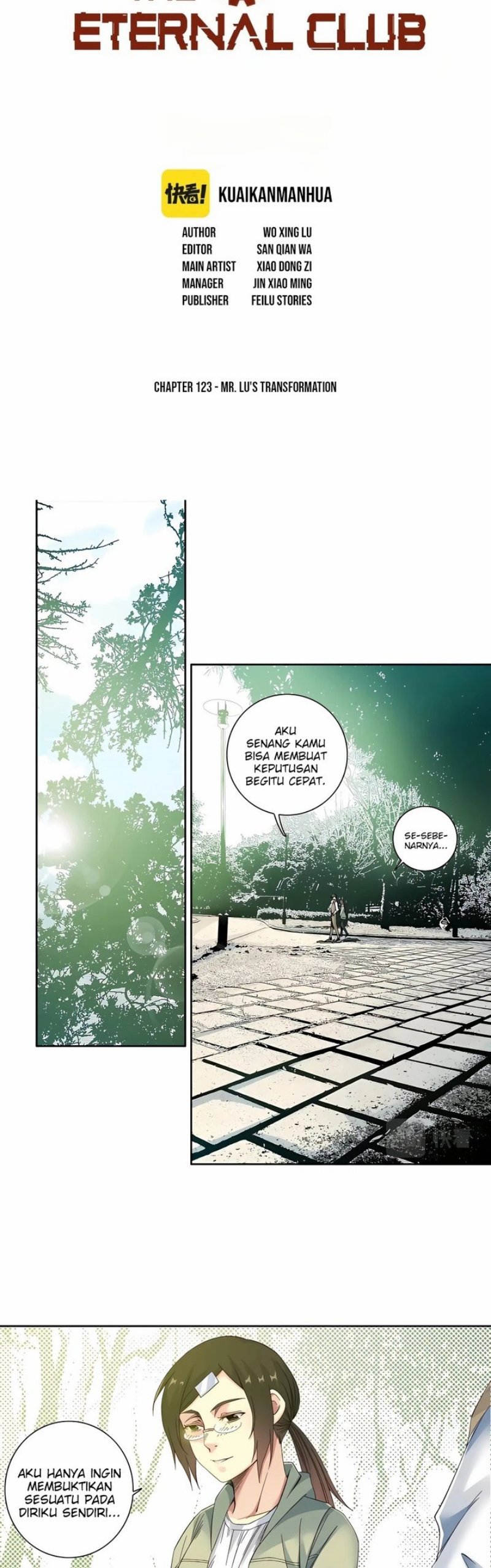 Halaman 3 dari Eternal Club Chapter 123