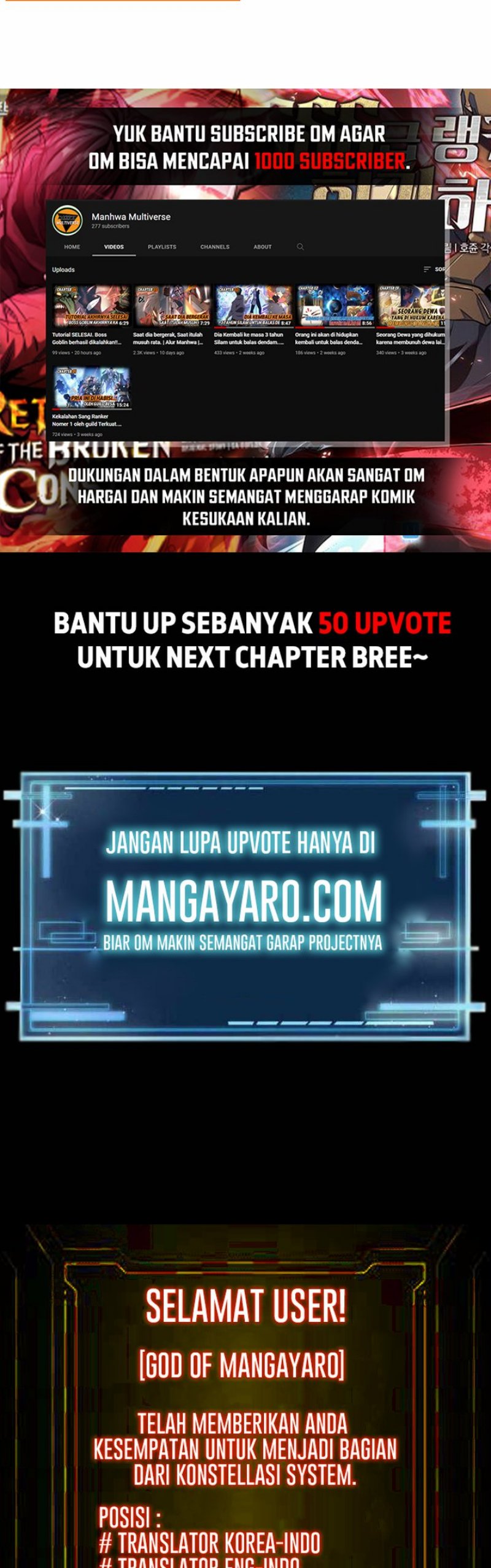 Halaman 18 dari Eternal Club Chapter 125