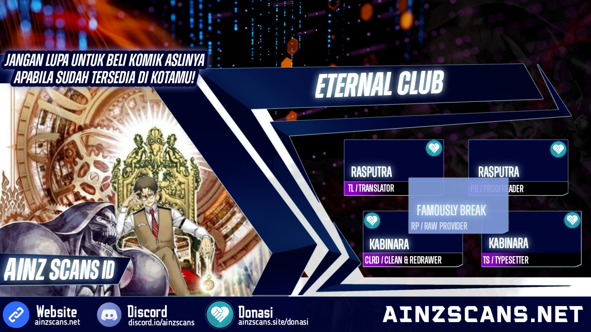 Halaman 1 dari Eternal Club Chapter 254