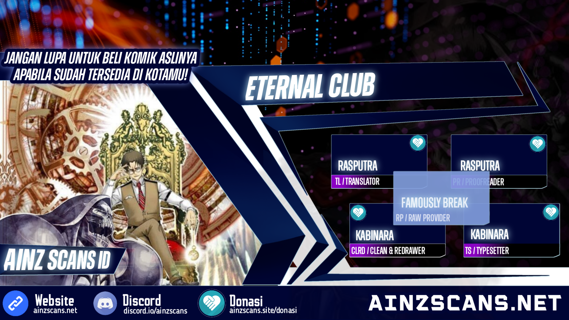 Halaman 1 dari Eternal Club Chapter 256