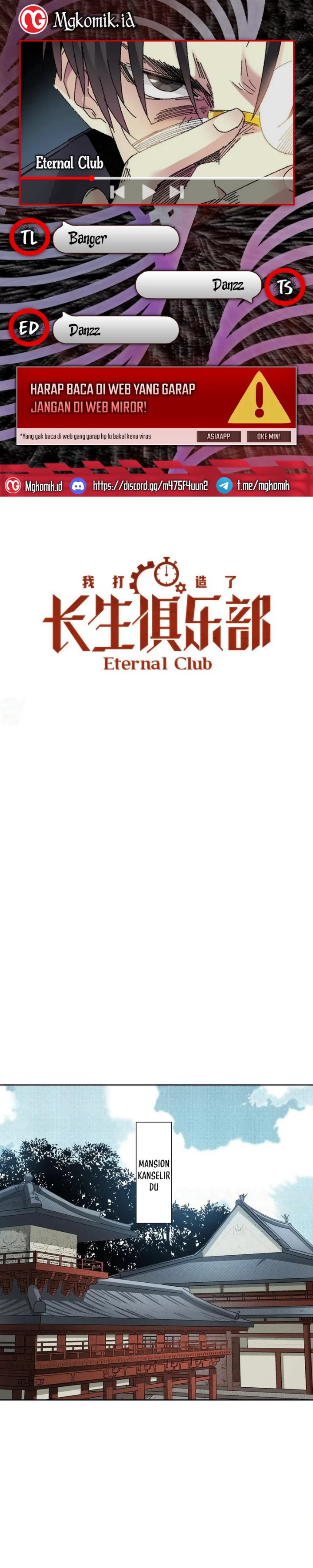 Halaman 1 dari Eternal Club Chapter 281