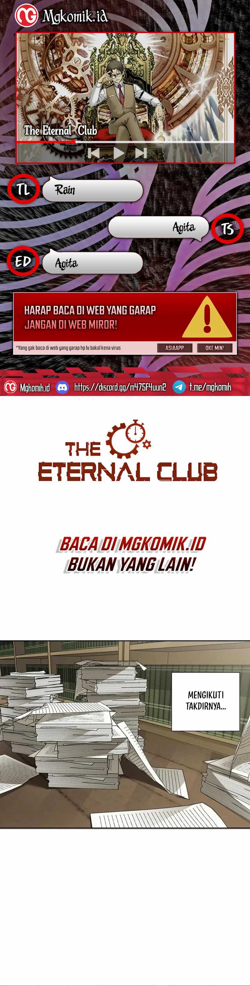 Halaman 1 dari Eternal Club Chapter 287