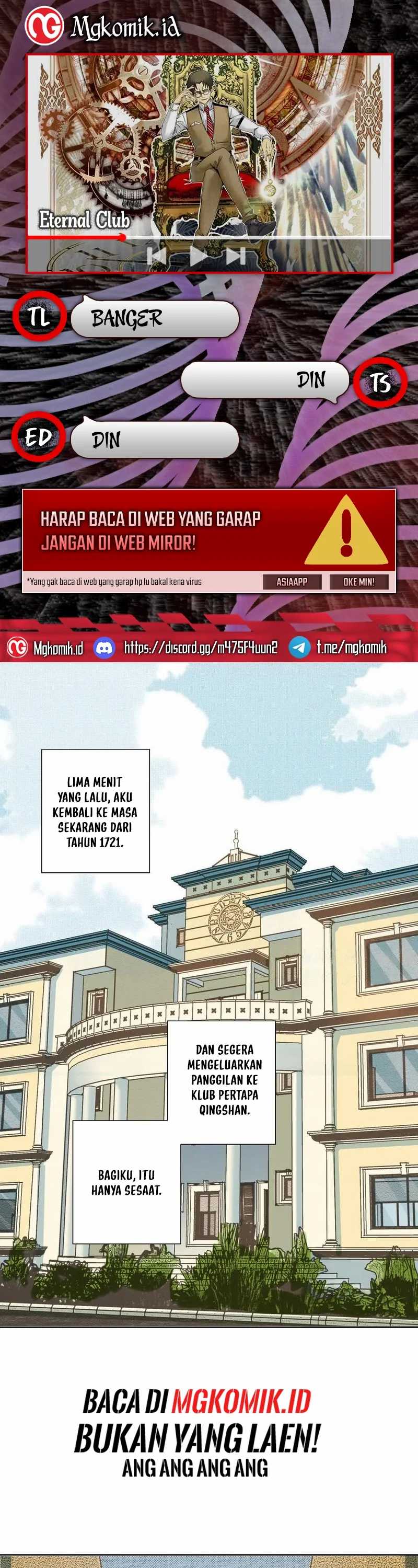 Halaman 1 dari Eternal Club Chapter 292