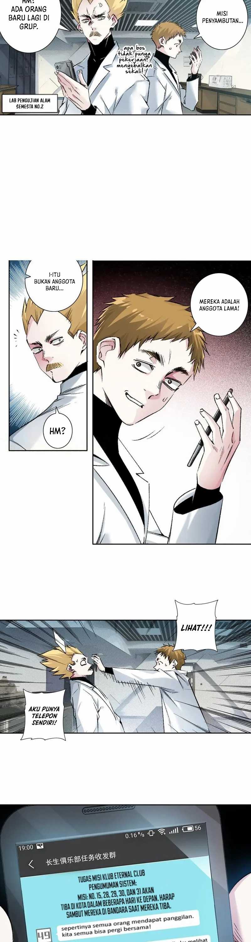 Halaman 3 dari Eternal Club Chapter 292
