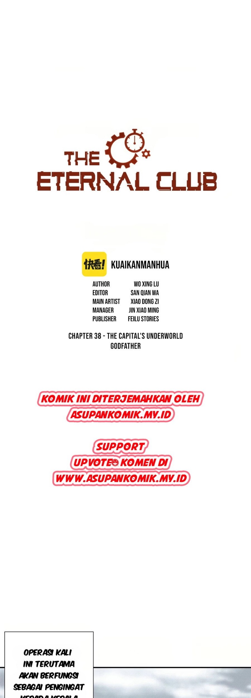 Halaman 1 dari Eternal Club Chapter 38