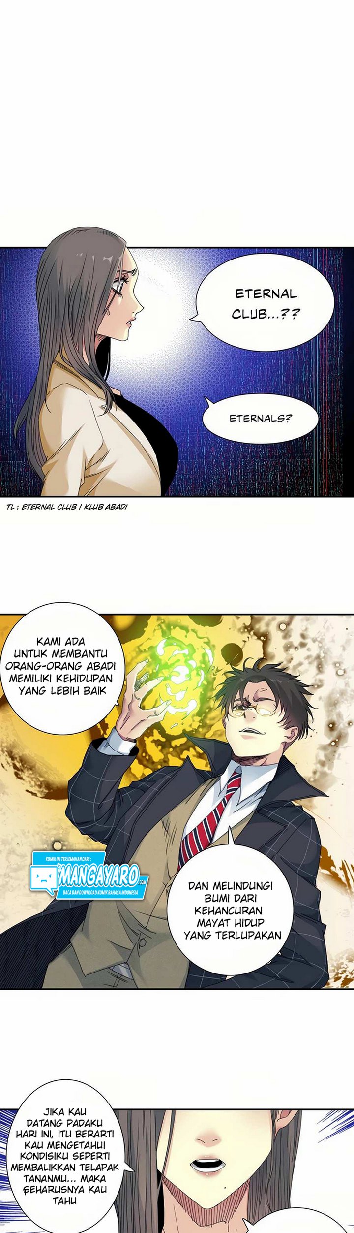 Halaman 12 dari Eternal Club Chapter 51