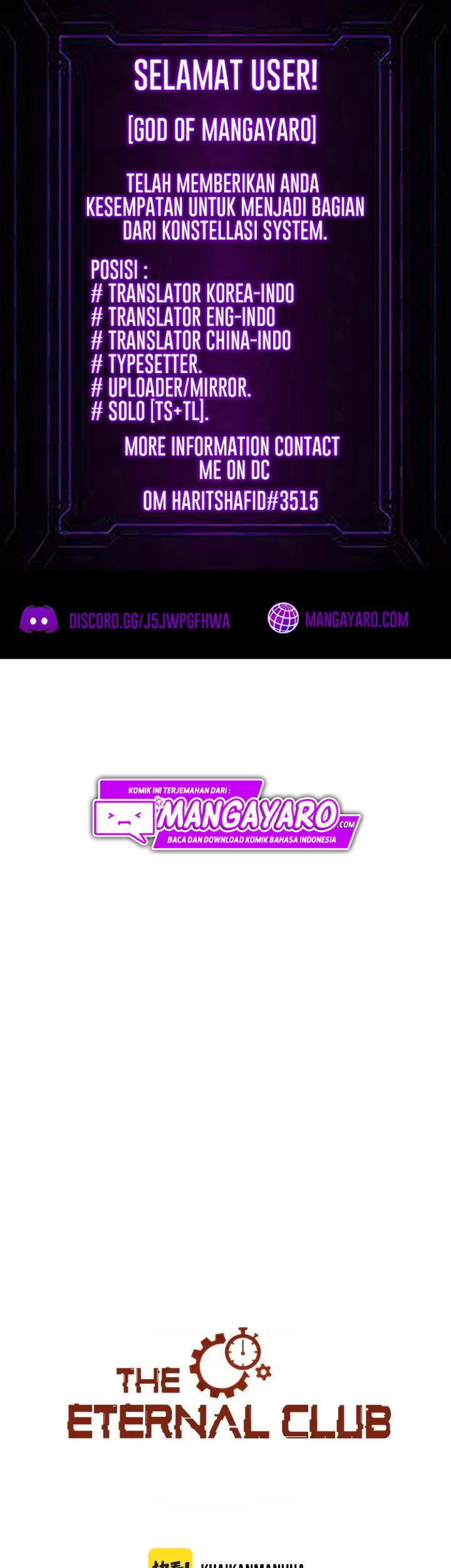 Halaman 2 dari Eternal Club Chapter 86