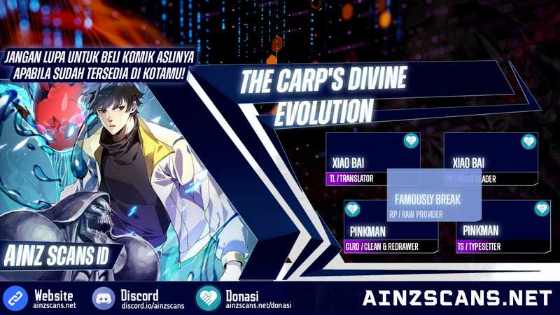 Halaman 1 dari Evolution from Carp to Divine Dragon Chapter 16
