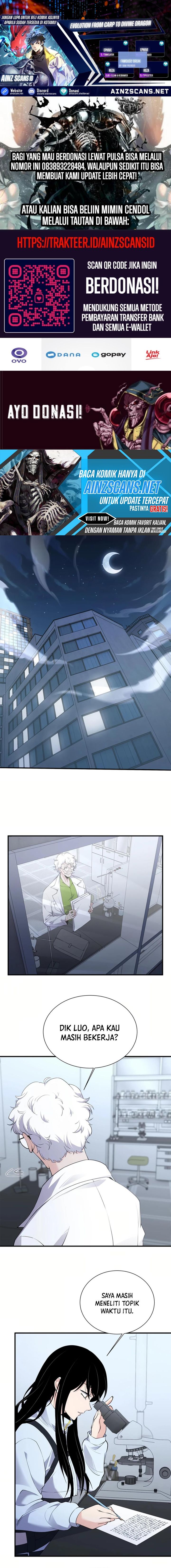 Halaman 1 dari Evolution from Carp to Divine Dragon Chapter 38