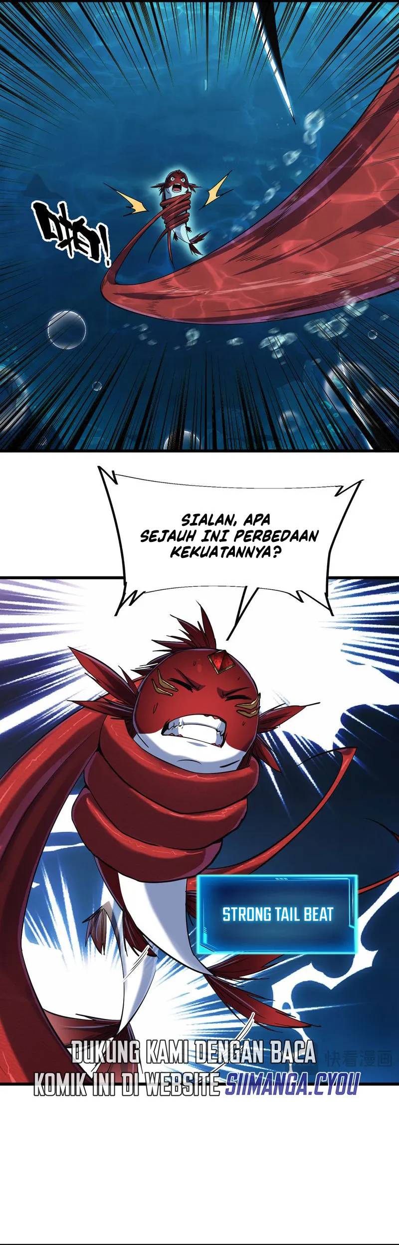 Halaman 19 dari Evolution from Carp to Divine Dragon Chapter 4