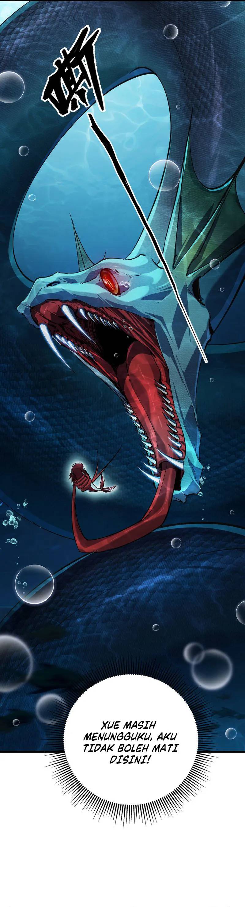 Halaman 20 dari Evolution from Carp to Divine Dragon Chapter 4