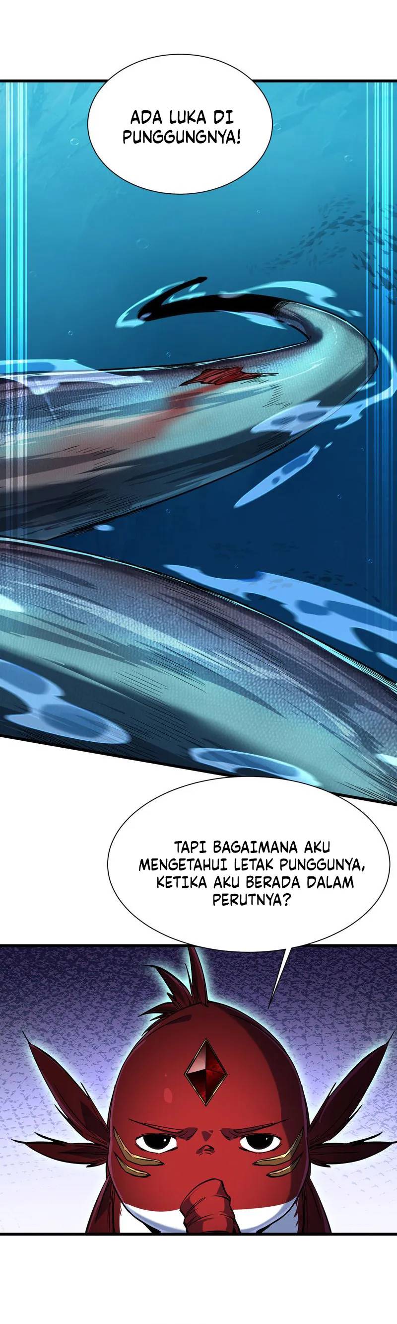 Halaman 34 dari Evolution from Carp to Divine Dragon Chapter 4